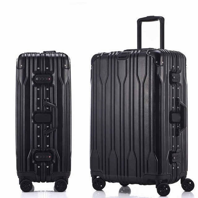 20'24'26'28' Aluminum Frame Spinner Luggage Carry-On Cabin Tsa Scratch Resistant Travel Trolley