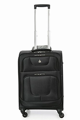 Aerolite 4 Wheel Spinner 24X16X10" Lightweight Luggage Suitcase -Max Carry On Size For Southwest