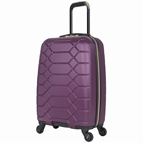 Aimee Kestenberg Diamond Anaconda Women's 20" Lightweight Hardside 4-Wheel Spinner Carry-On