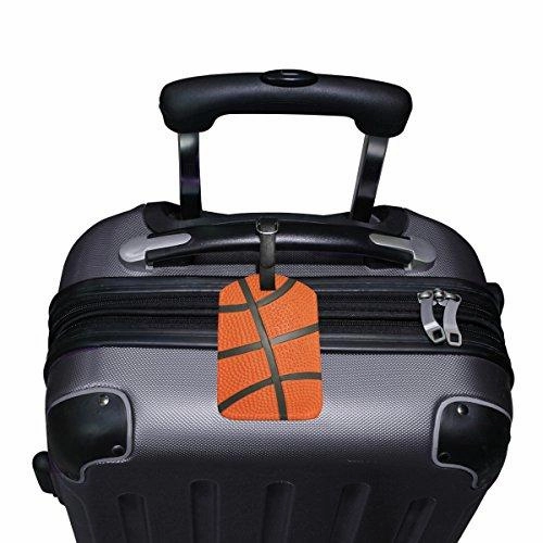 Alaza Sport Basketball Luggage Tag For Baggage Suitcase Bag Leather 1 Piece