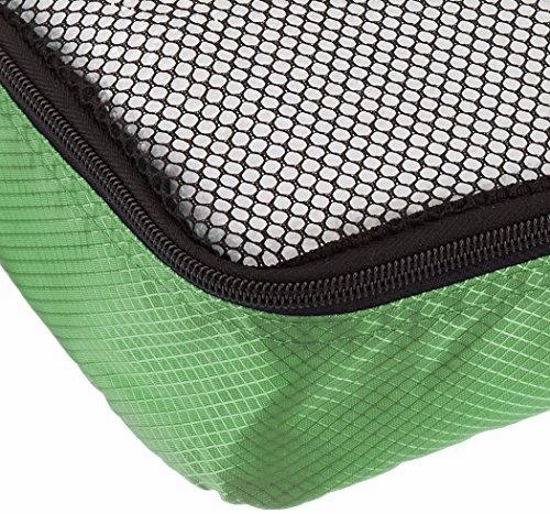 Amazonbasics 4-Piece Packing Cube Set - Slim, Green