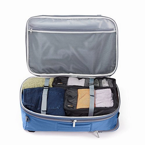 Amazonbasics Carry-On Travel Backpack, Navy