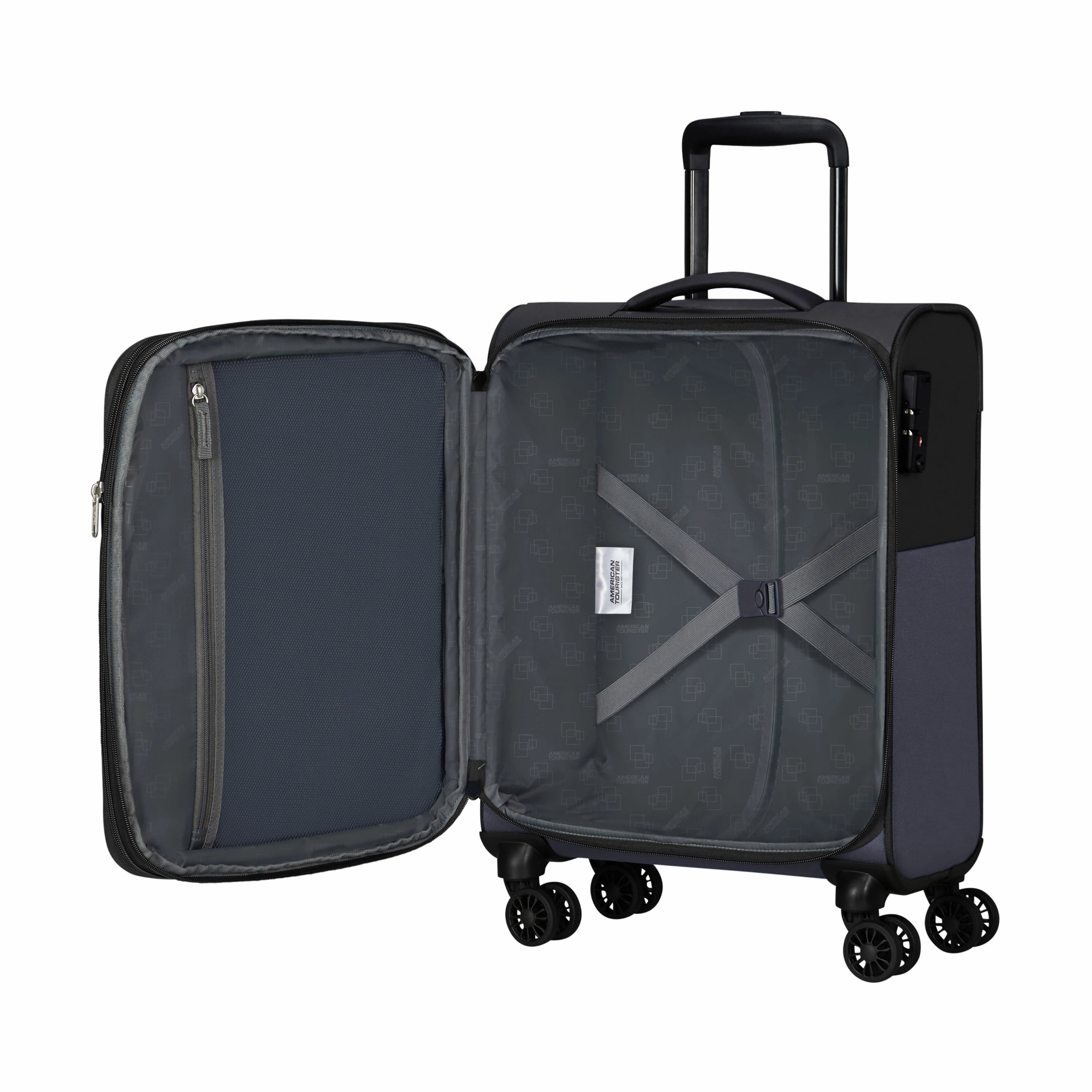 American Tourister Daring Dash Spinner Expandable Carry-On Luggage