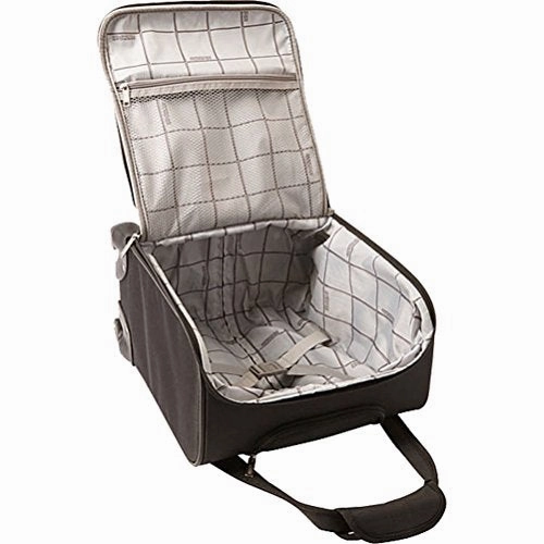 American Tourister Lynnwood 16 Inch Underseat Spinner Carry-On Luggage With Wheels - (Eggplant)