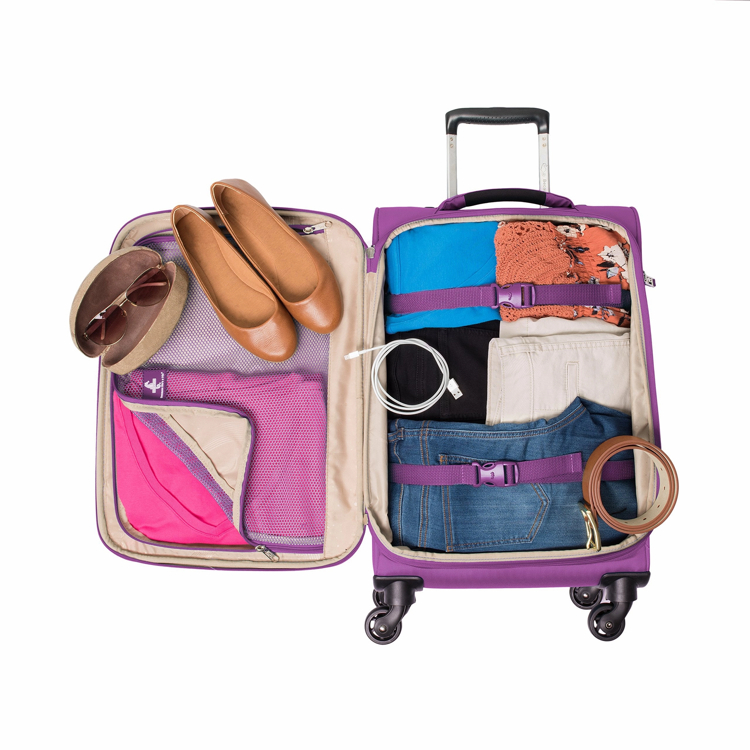 Atlantic Luggage Ultra Lite 4 21" 4-Wheel Carry-On Luggage