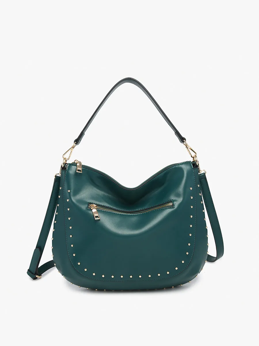 Aurelia Vegan Studded Hobo