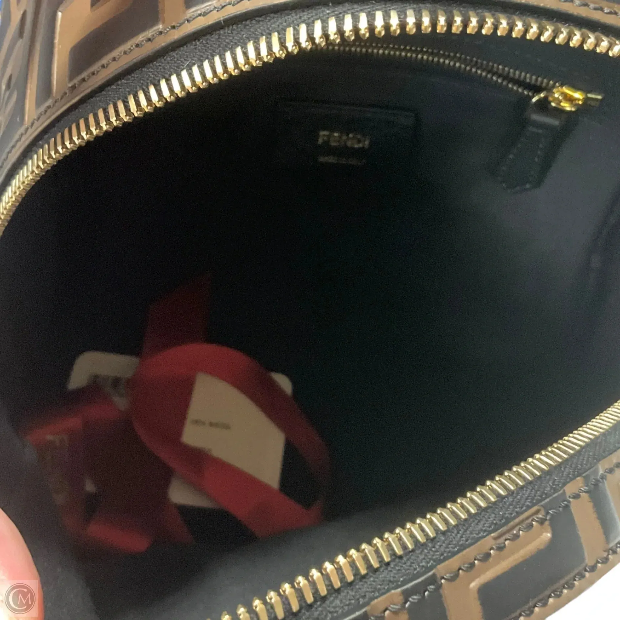 Backpack Luxury Designer By Fendi, Size: Small