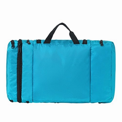 Bagail Men & Women Waterproof Flat Toiletry Kit, Portable and Spacious Travel Cosmetic Organizer