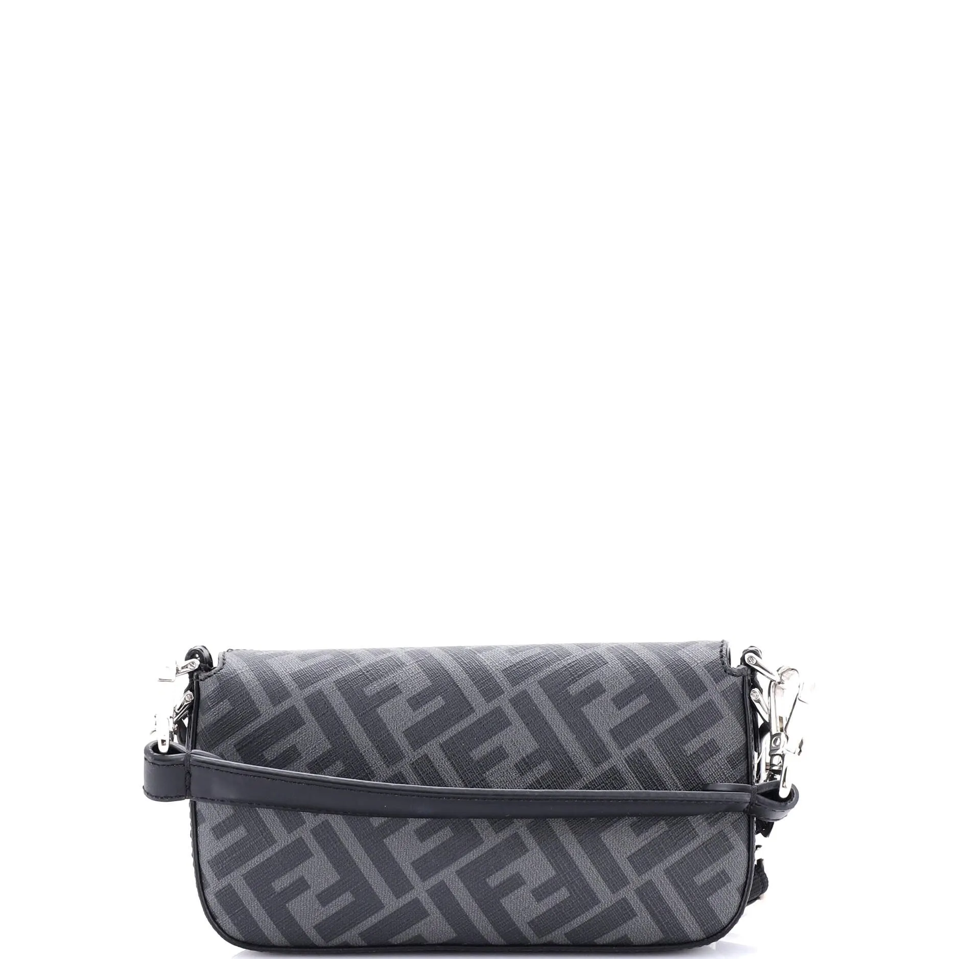 Baguette NM Bag Zucca Coated Canvas and Leather Mini