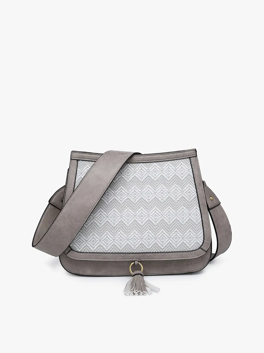 Bailey Vegan Contrast Crossbody