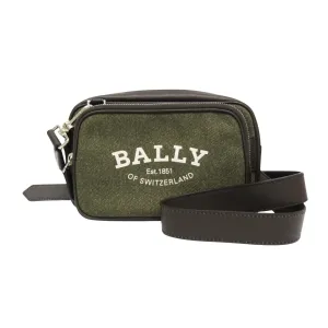Bally  Canvas Shoulder Bag (Pre-Owned)