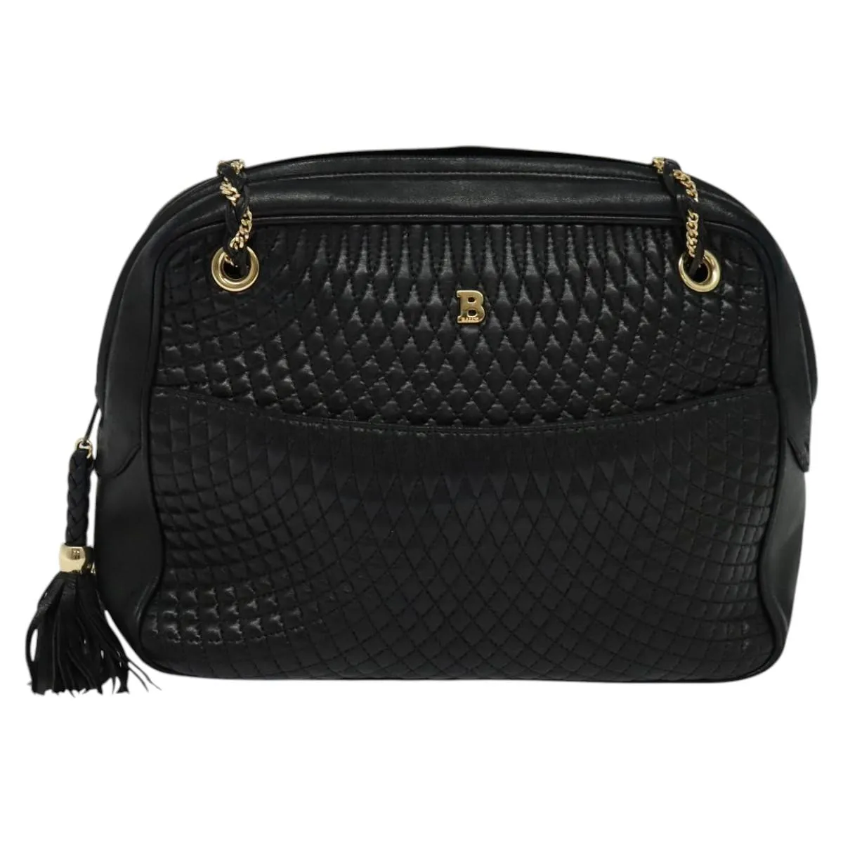 Bally Leather Shoulder Bag (Pre-Owned)