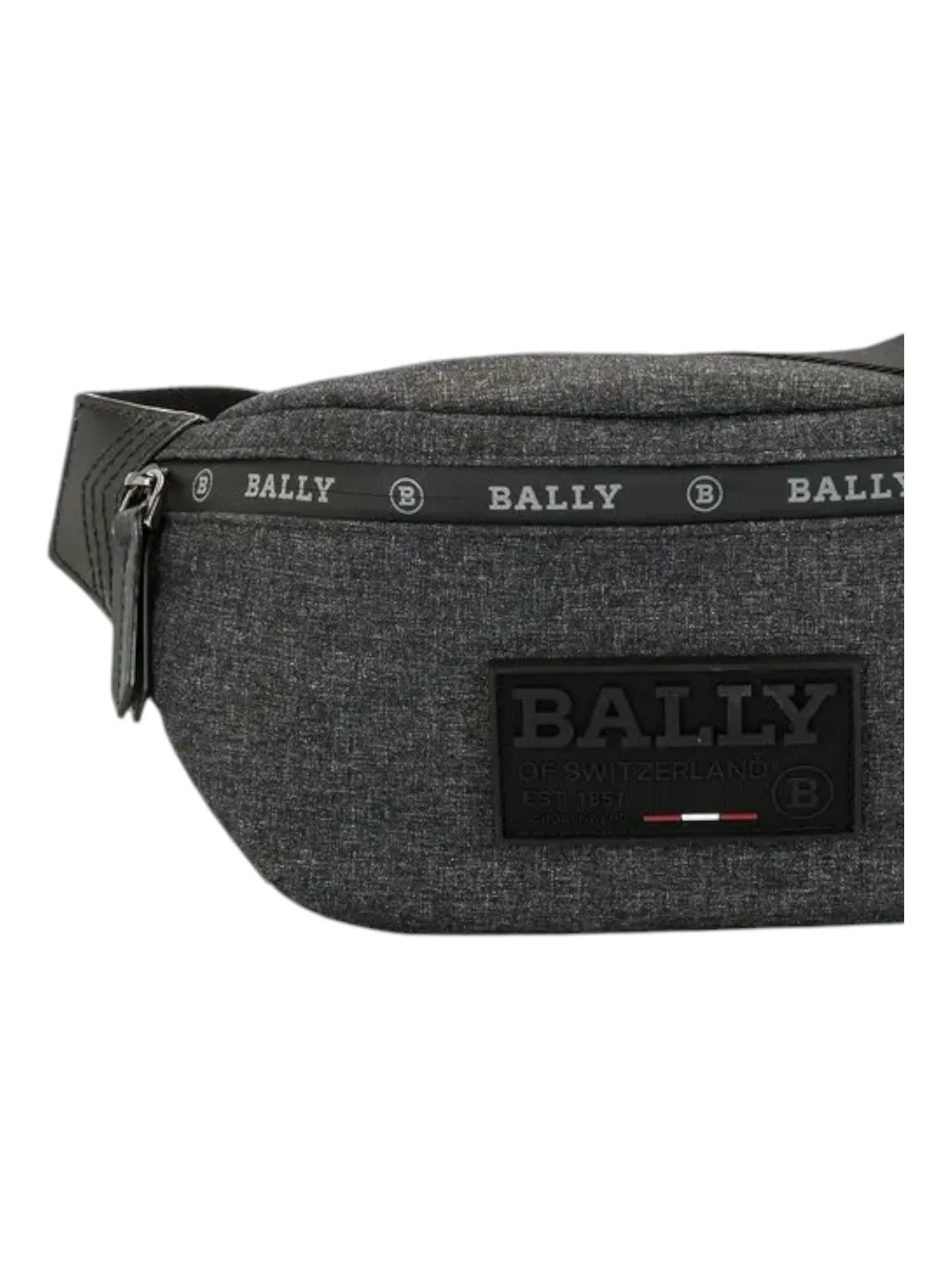 Bally Redo 6234241 Antracite Black Belt Bag
