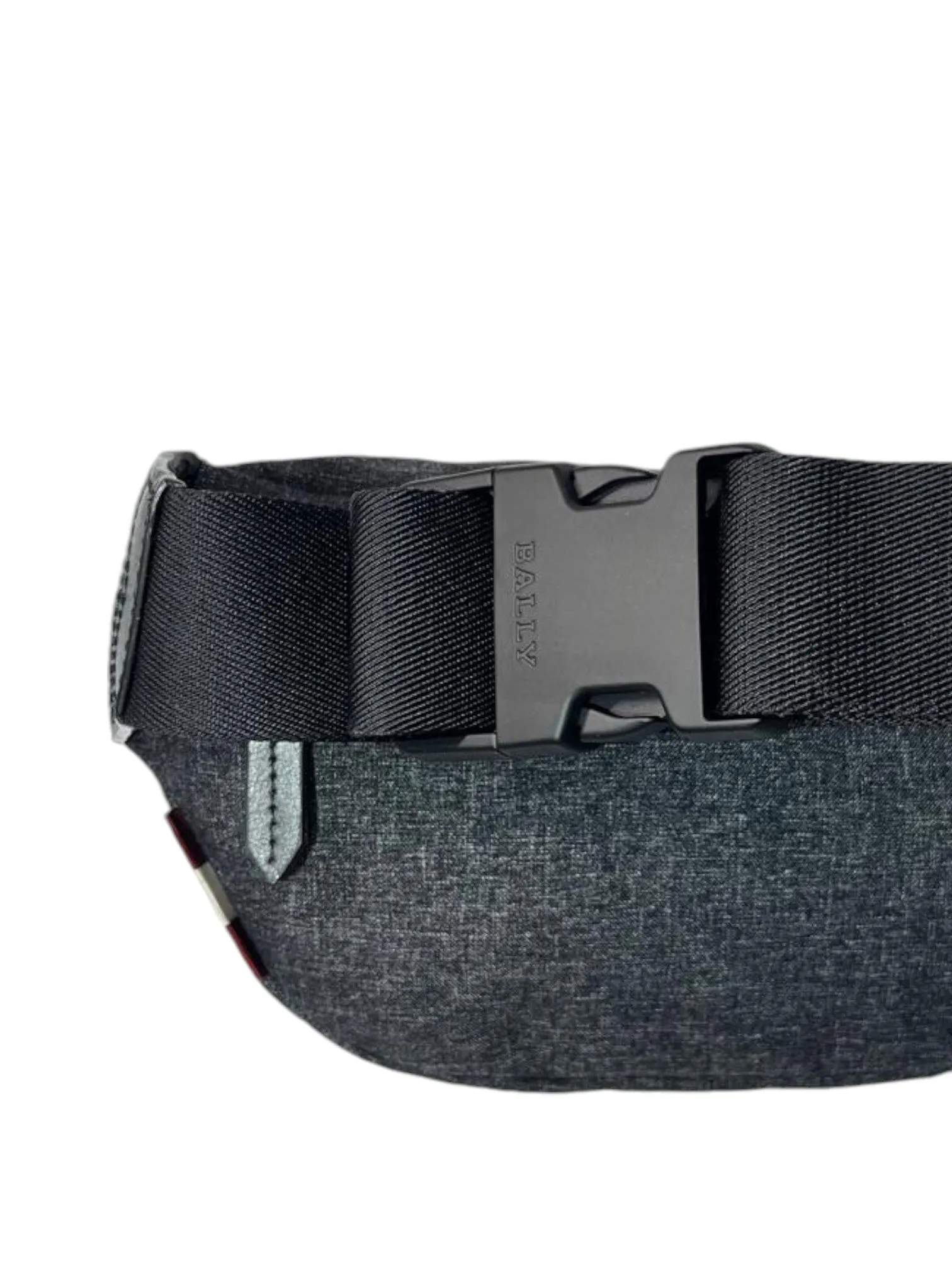 Bally Redo 6234241 Antracite Black Belt Bag