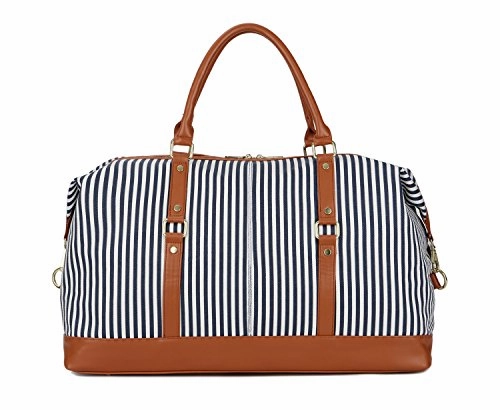 Baosha Hb-14 Canvas Travel Tote Duffel Bag Carry On Weekender Overnight Bag Oversized For Women And