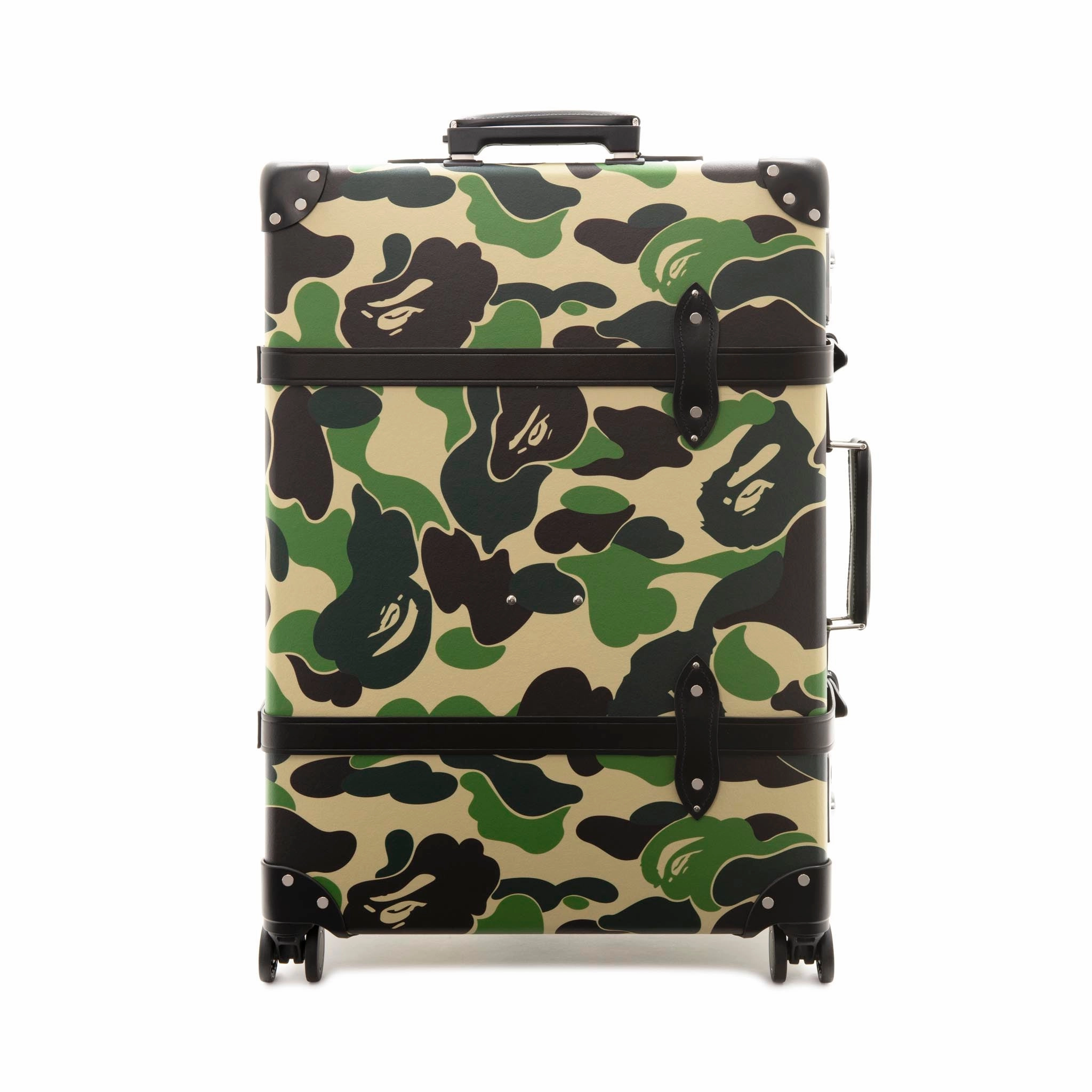Bape  Large Check-In - 4 Wheels | Green/Black/Chrome