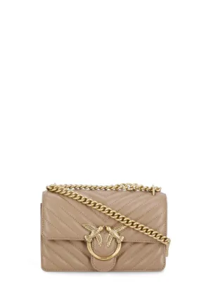 Beige Love One Mini Bag