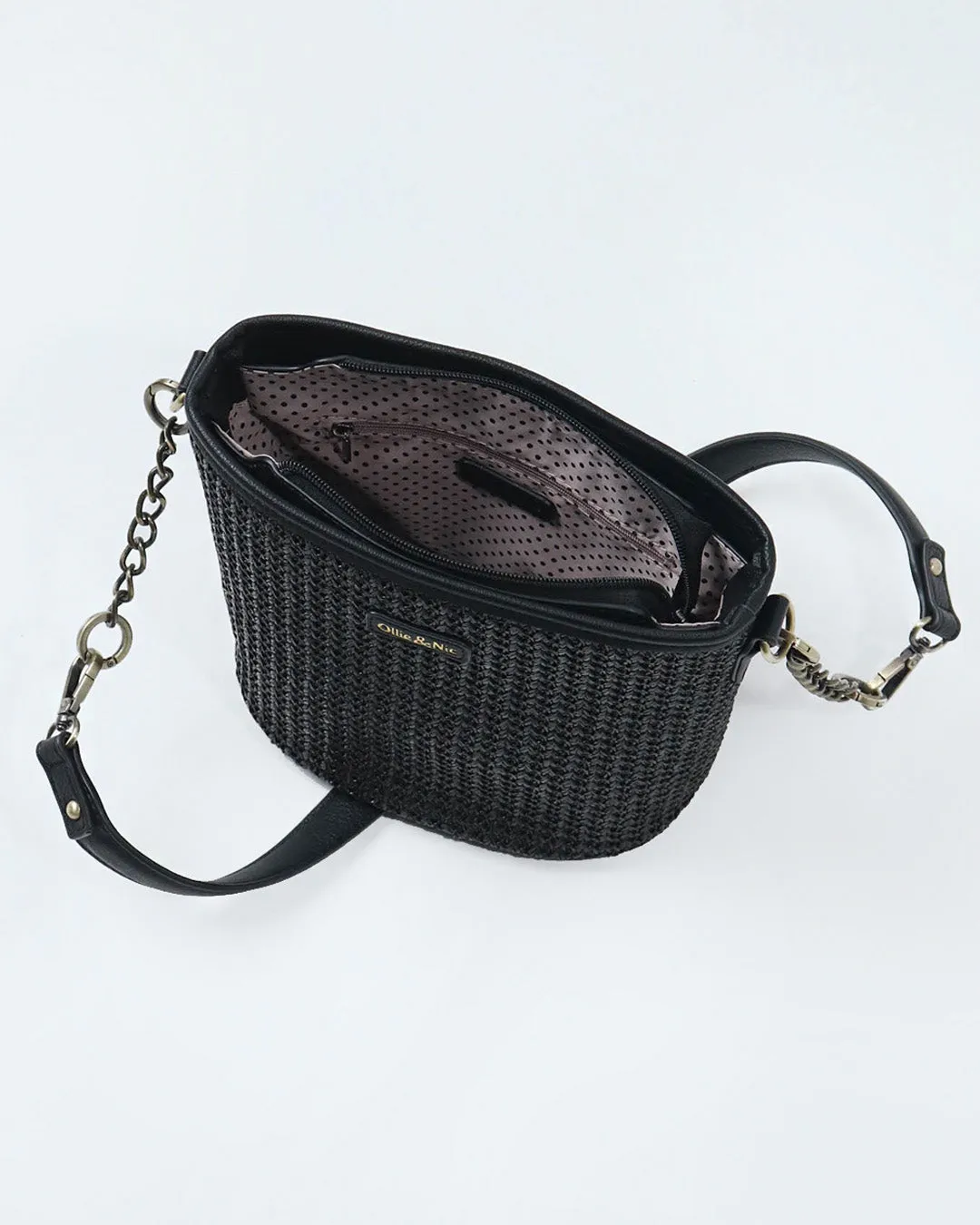 Billie Mini Bucket Bag - Black