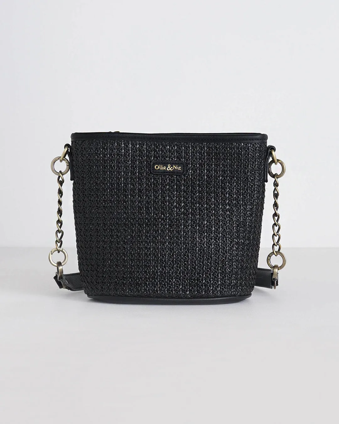 Billie Mini Bucket Bag - Black