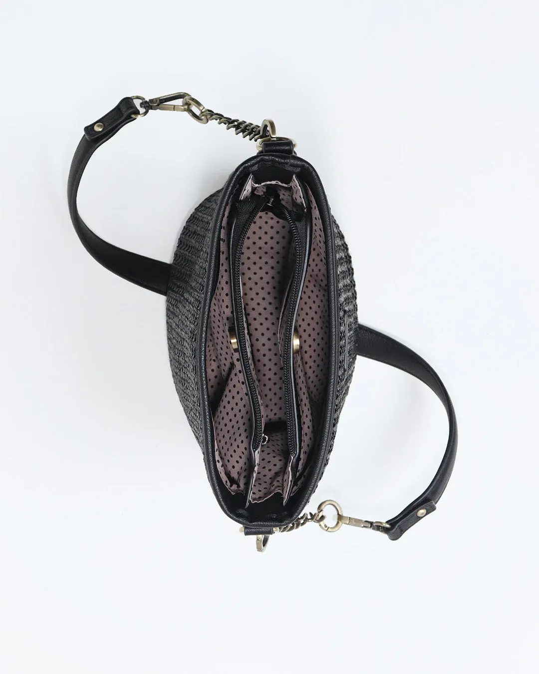 Billie Mini Bucket Bag - Black