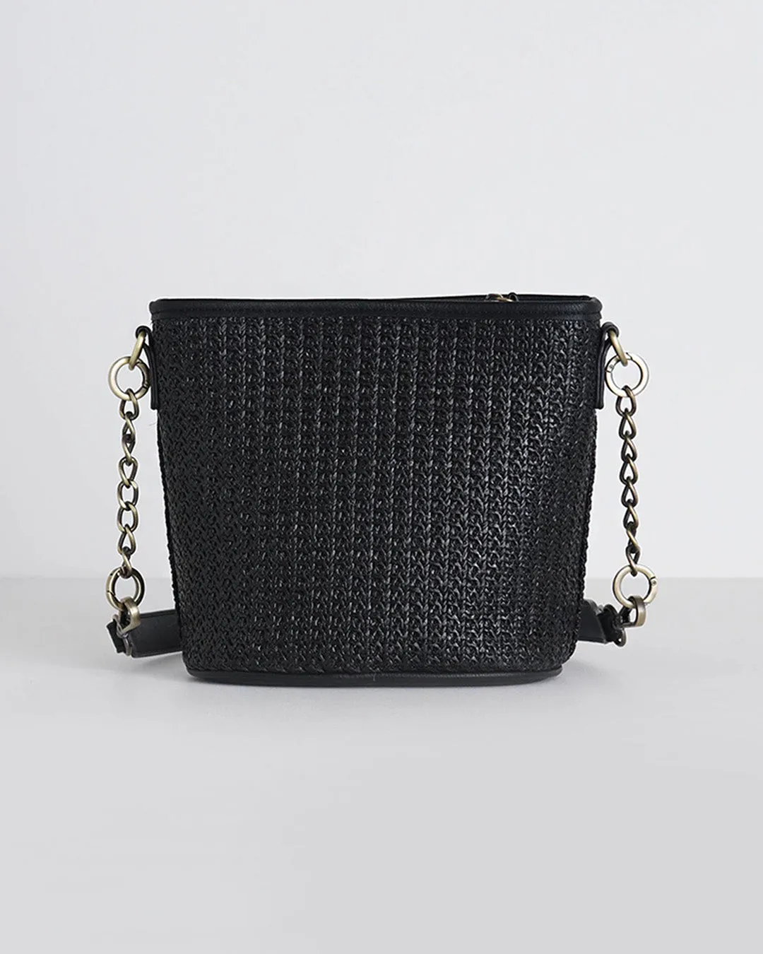 Billie Mini Bucket Bag - Black