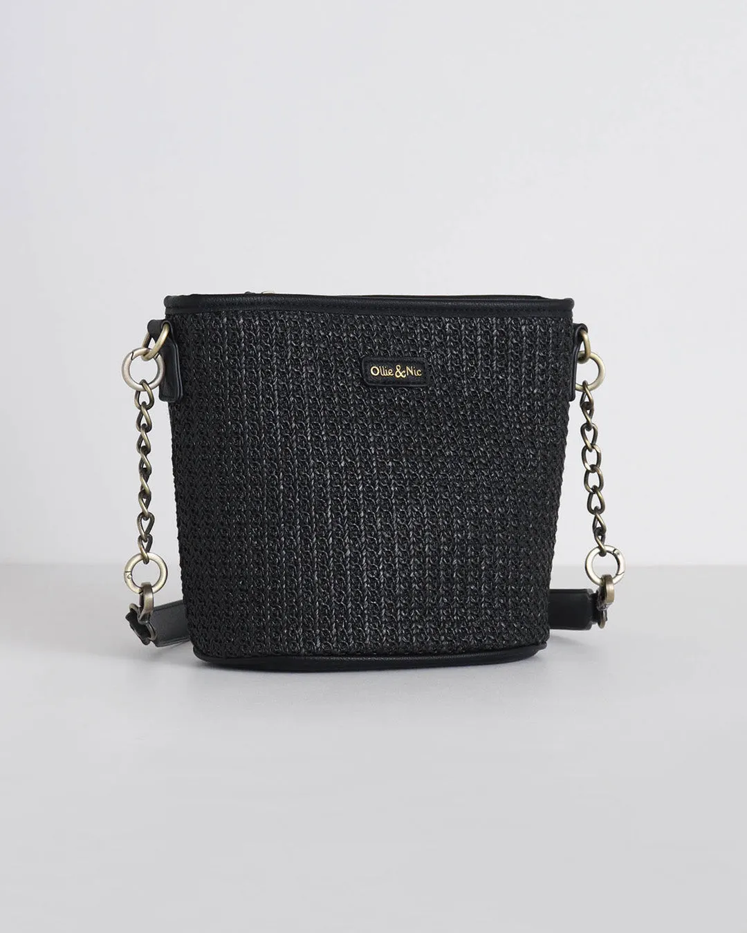 Billie Mini Bucket Bag - Black