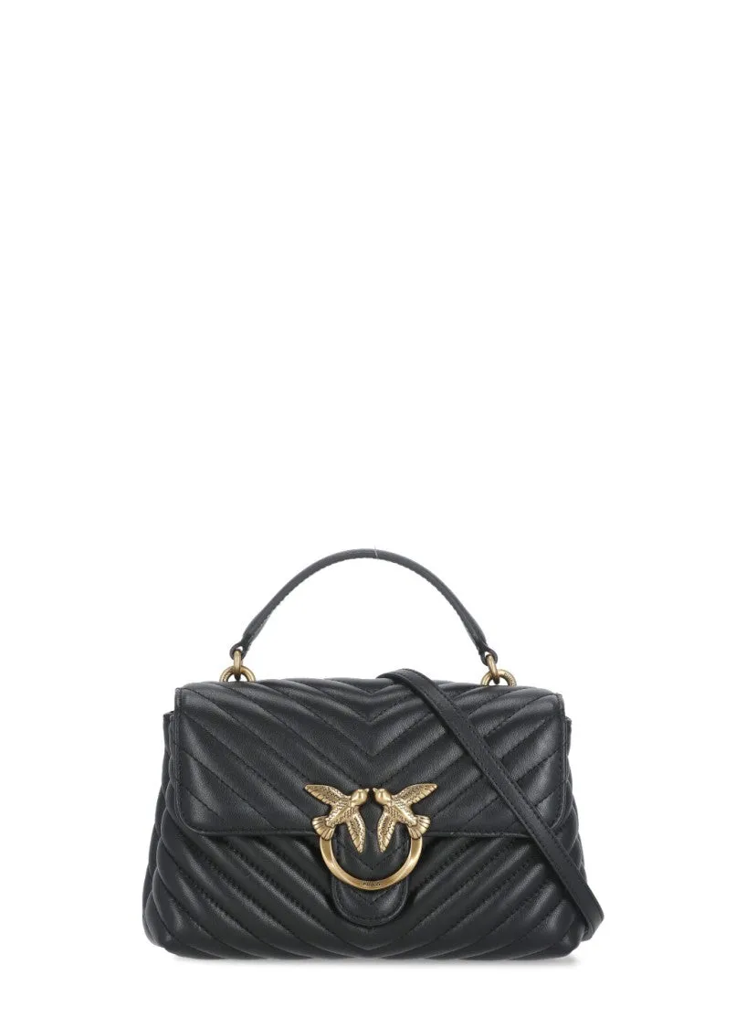Black Lady Love Puff Mini Bag