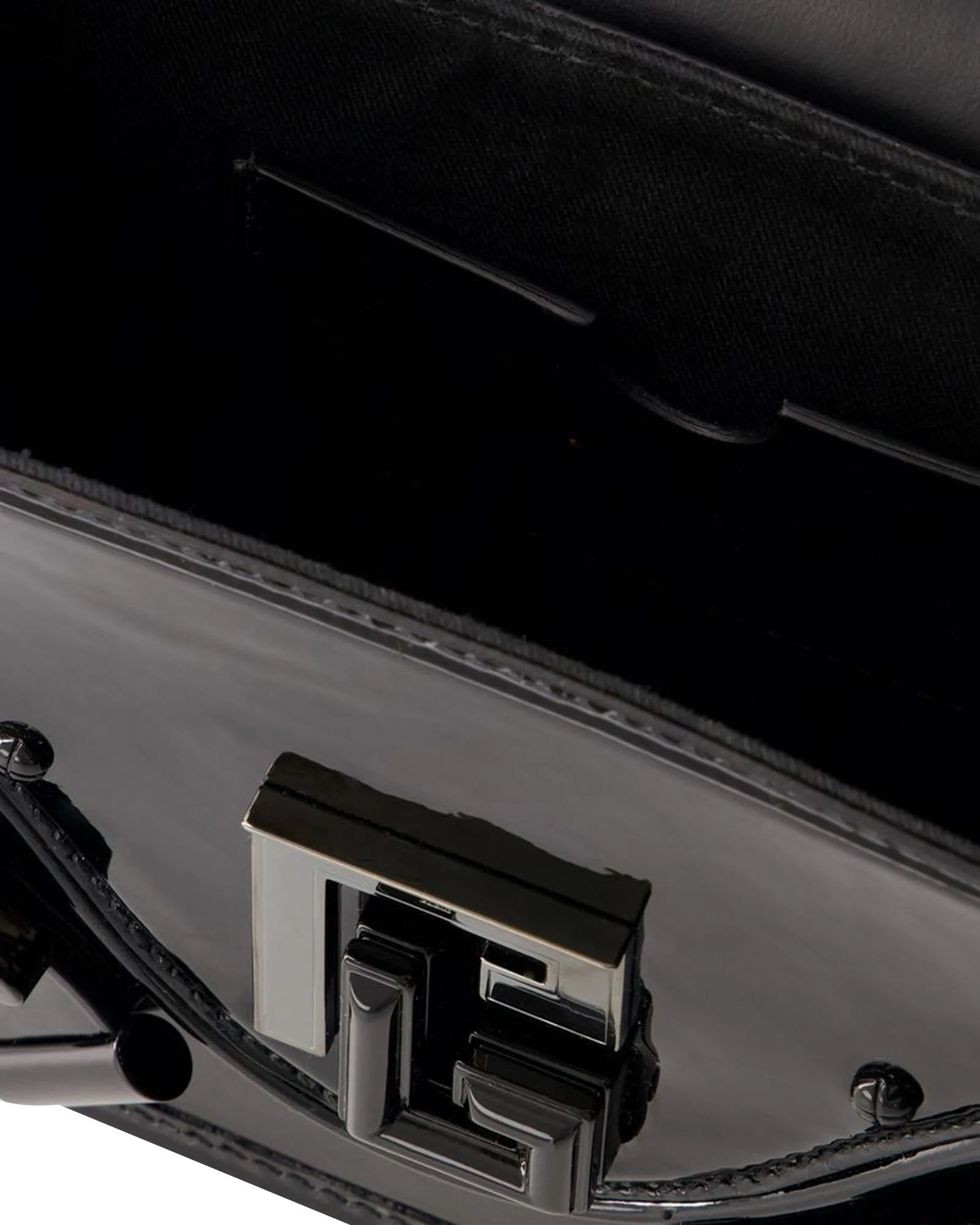 Blaze Shoulder Bag - Balmain - Leather - Black