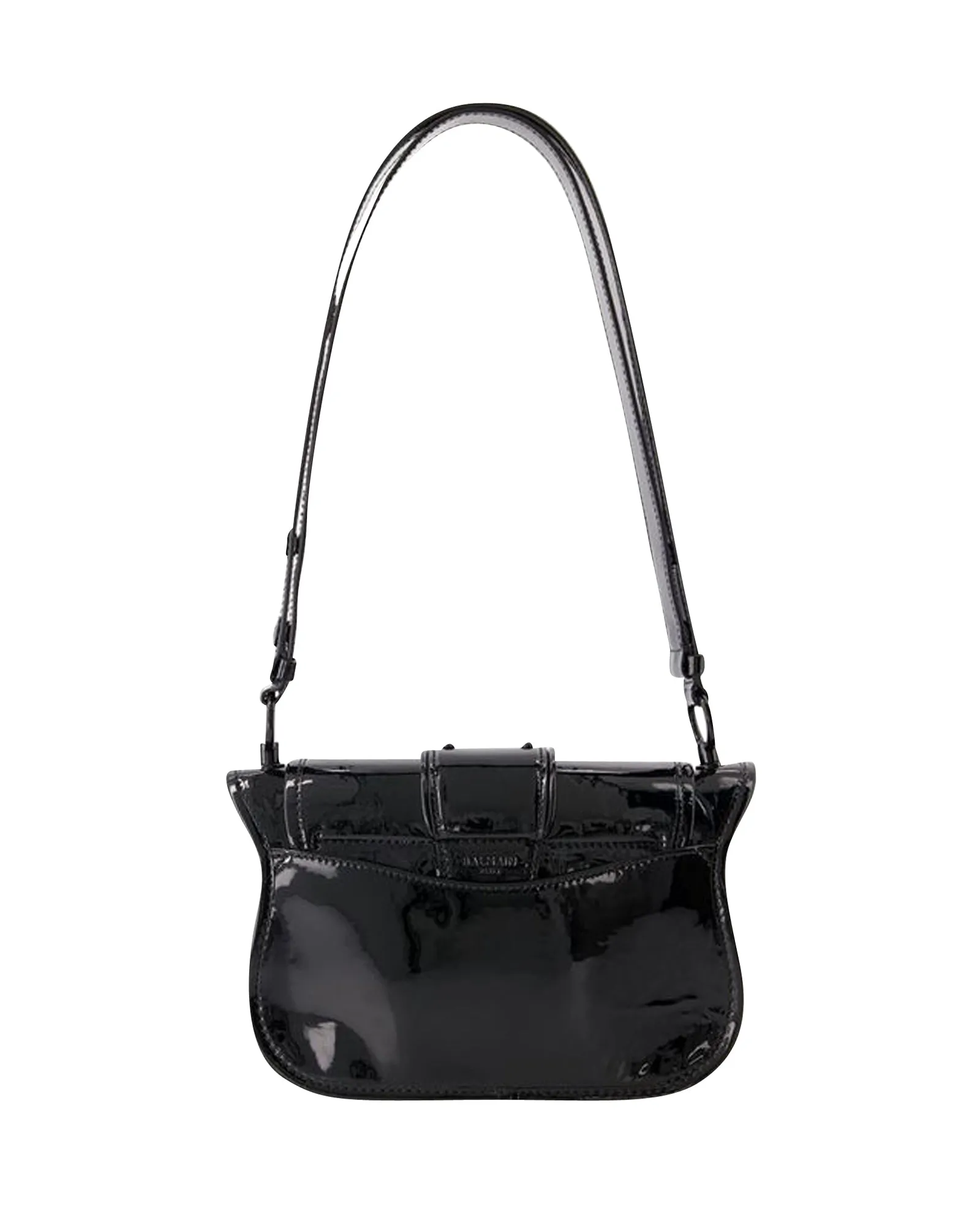 Blaze Shoulder Bag - Balmain - Leather - Black