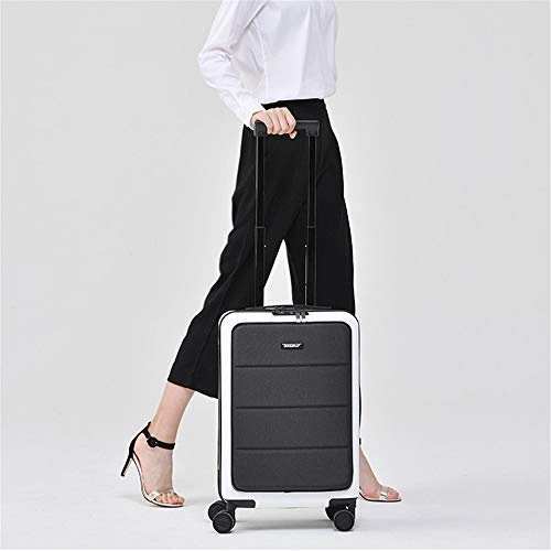 Boarding Luggage Universal Luggage Expandable Suitcase PC ABS with TSA Lock Spinner 20inches Carry-on Uprights Suitcase 360 Silent Spinner Multidirectional Wheels Airplane Flight And Check In