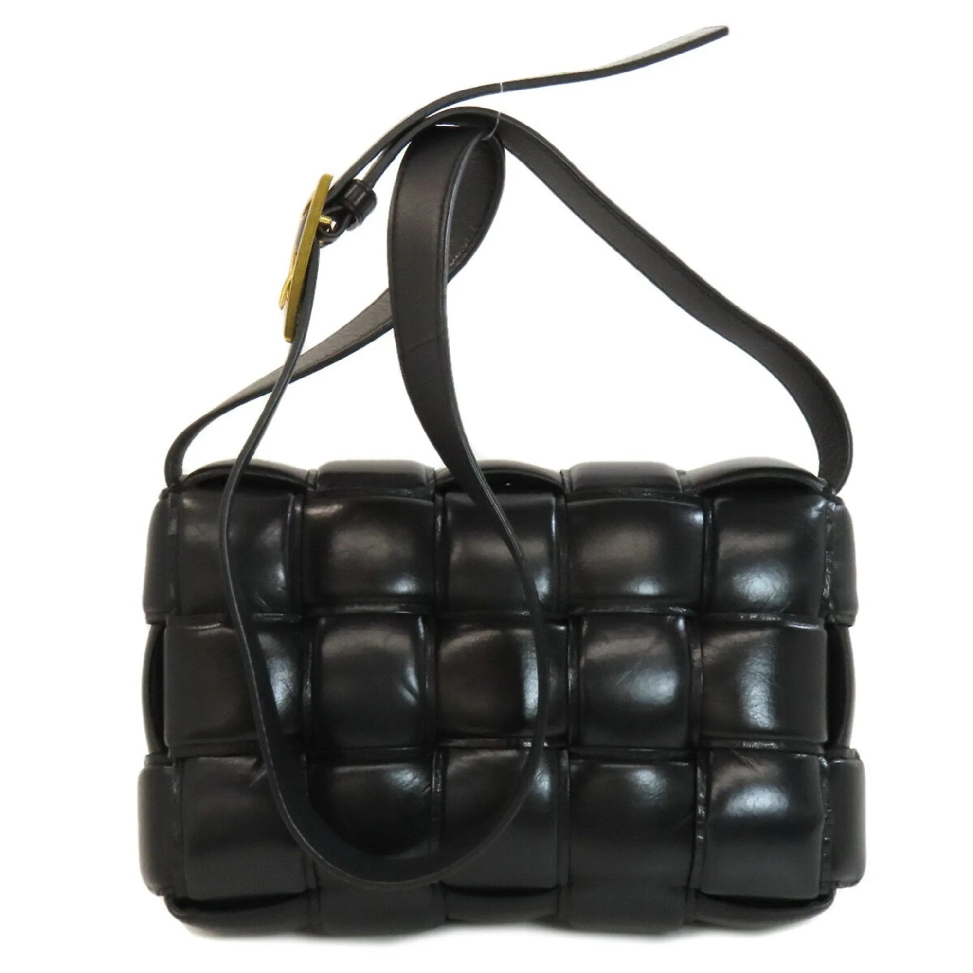 Bottega Veneta Cassette Leather Shoulder Bag (Pre-Owned)