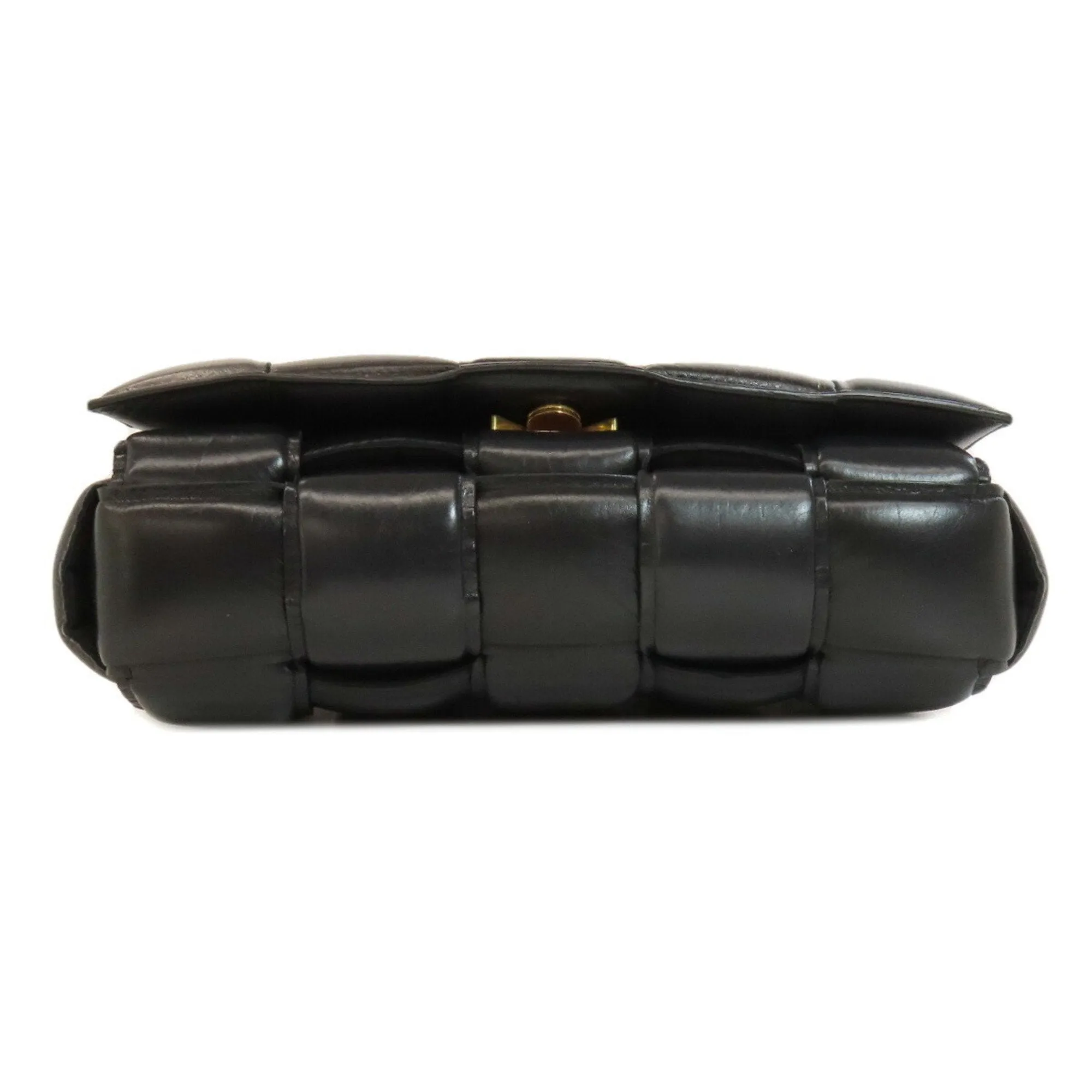 Bottega Veneta Cassette Leather Shoulder Bag (Pre-Owned)