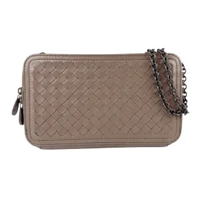 Bottega Veneta Leather Shoulder Bag (Pre-Owned)