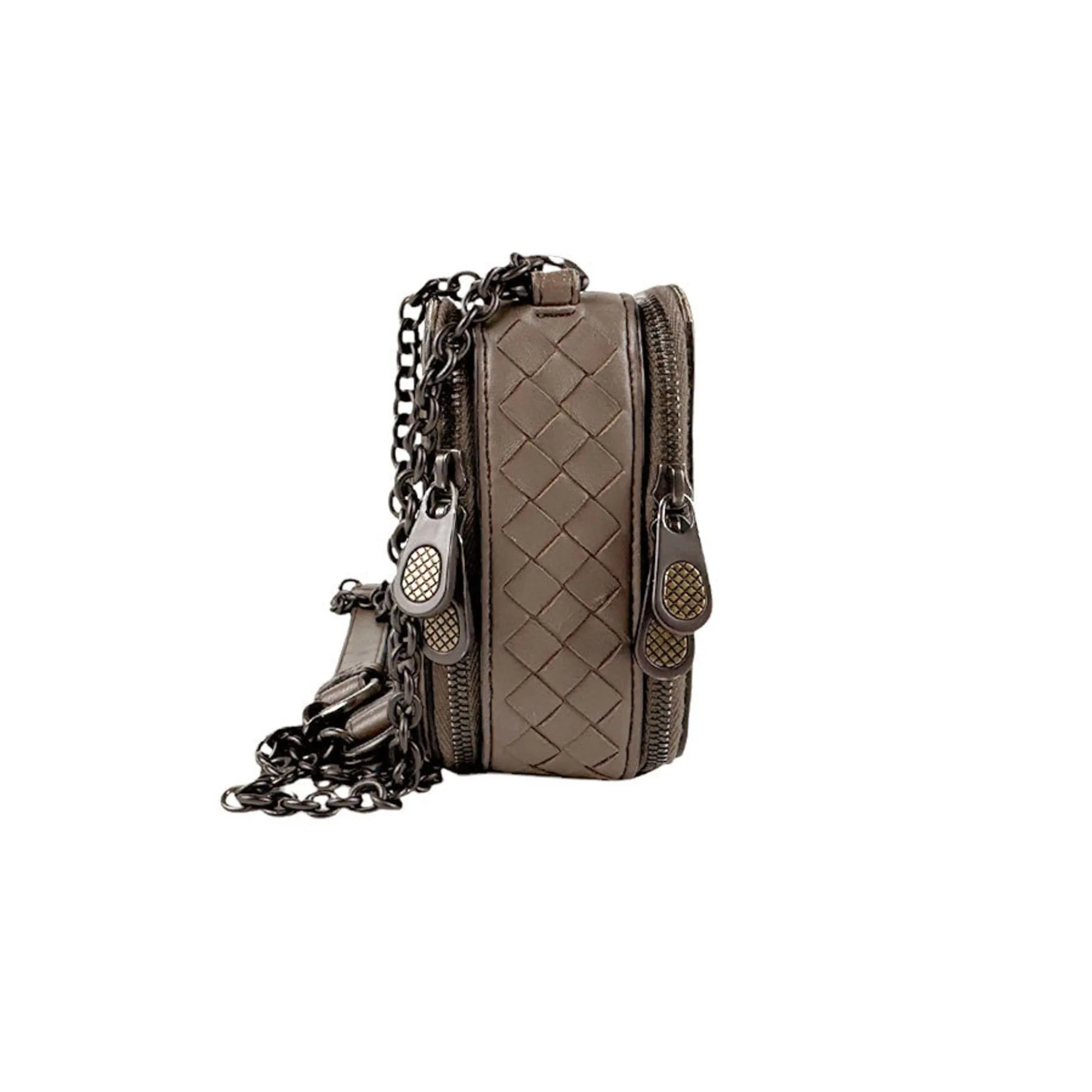 Bottega Veneta Leather Shoulder Bag (Pre-Owned)