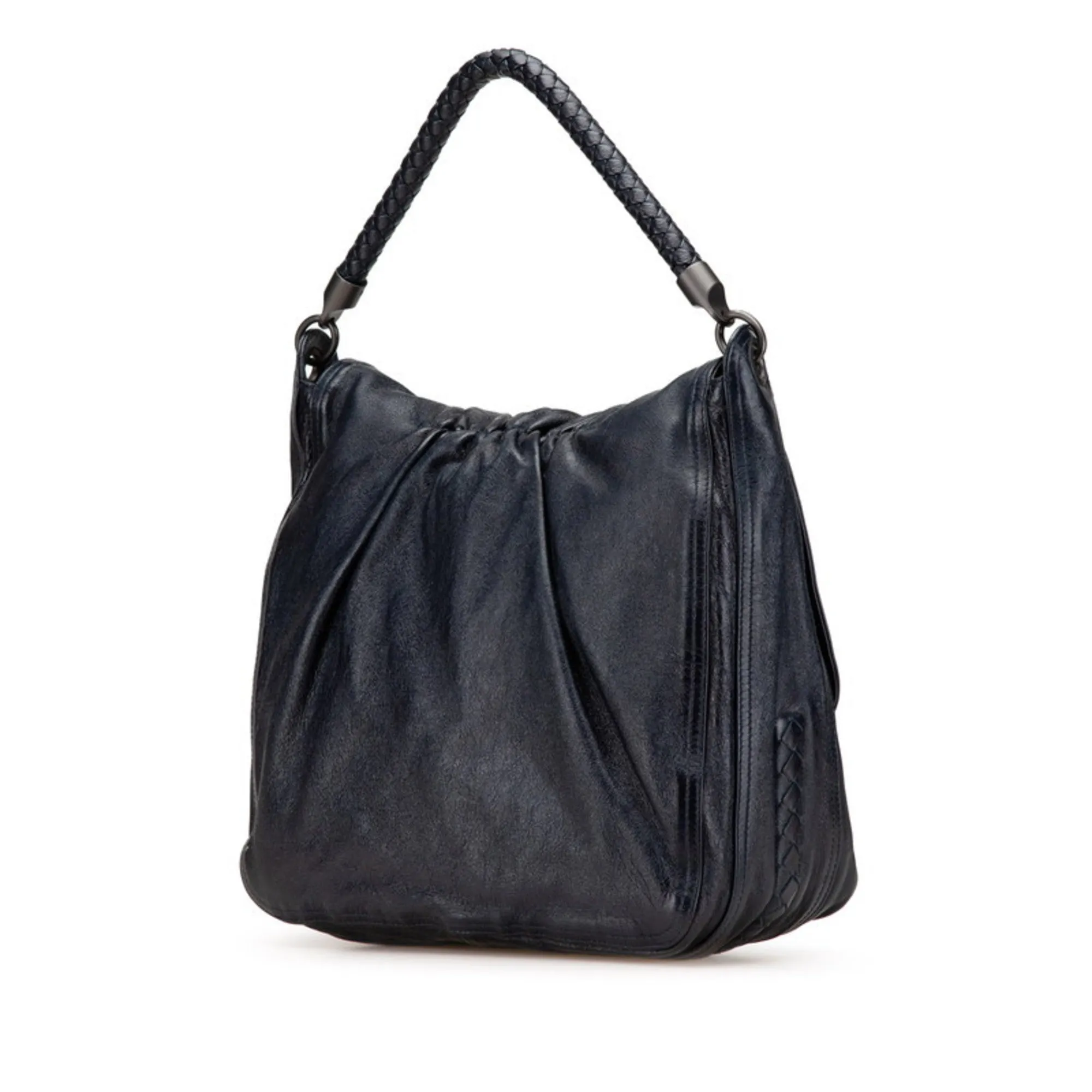 Bottega Veneta Leather Shoulder Bag (Pre-Owned)