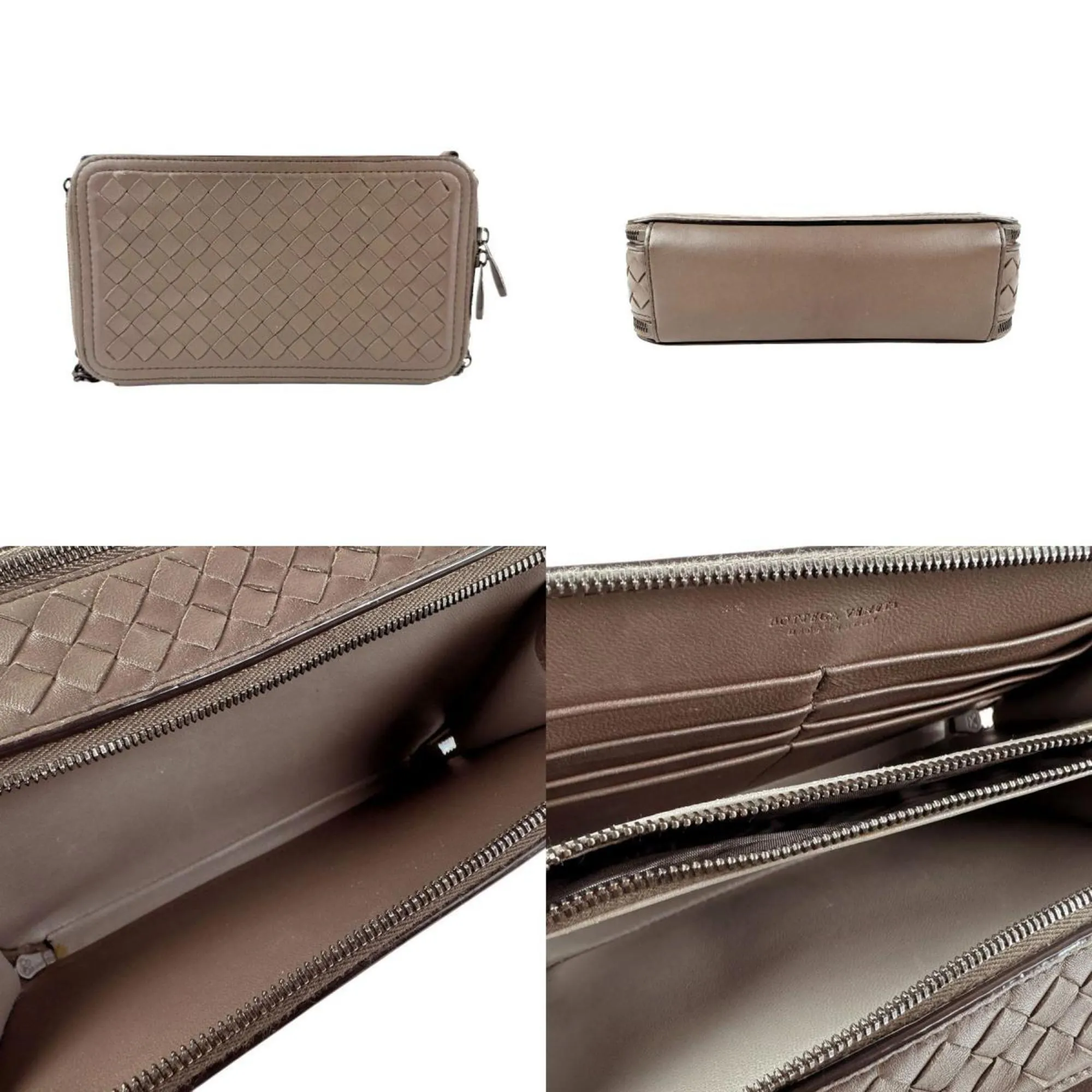 Bottega Veneta Leather Shoulder Bag (Pre-Owned)
