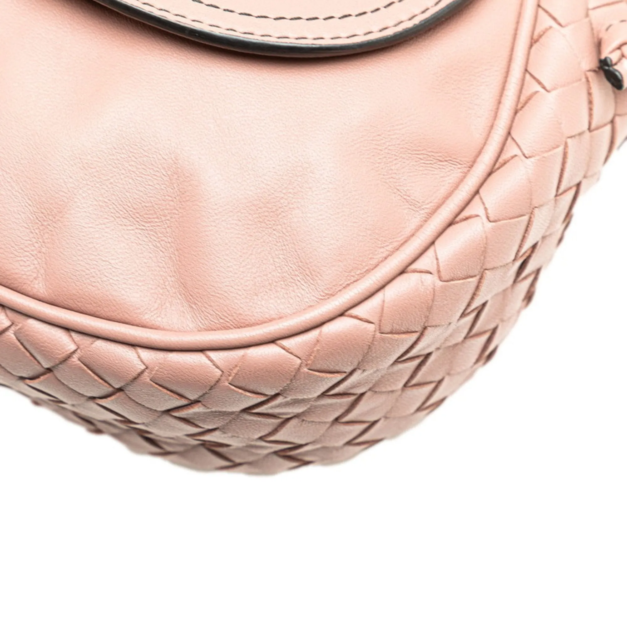 Bottega Veneta pink Leather Shoulder Bag (Pre-Owned)