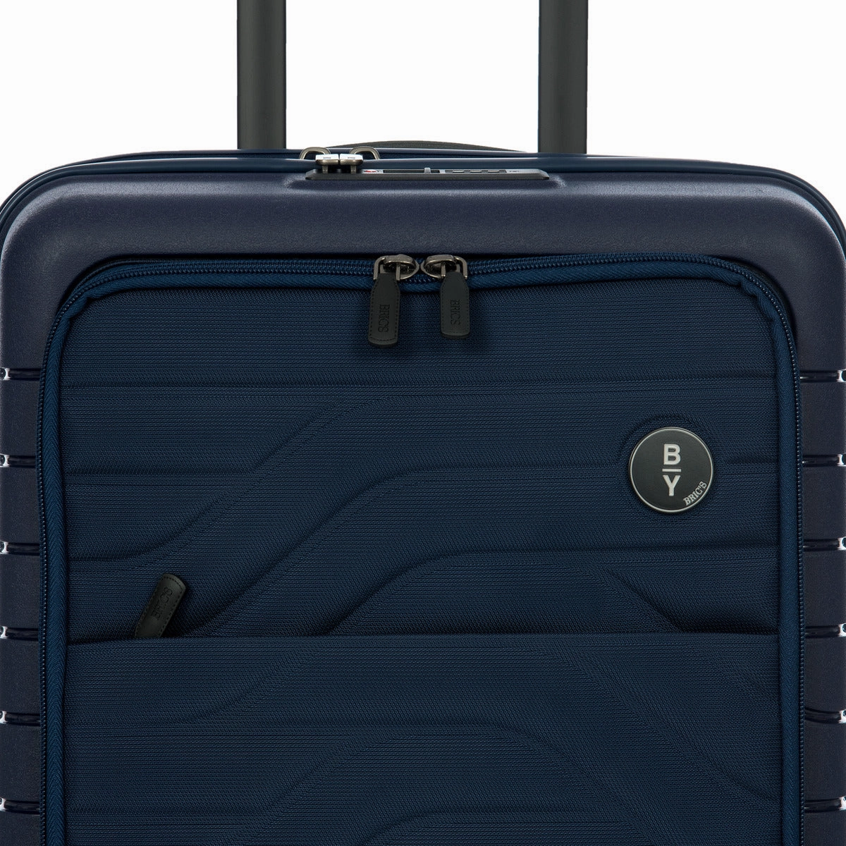 Bric's B Y Ulisse Expandable Spinner with Pocket - 21" Ocean Blue