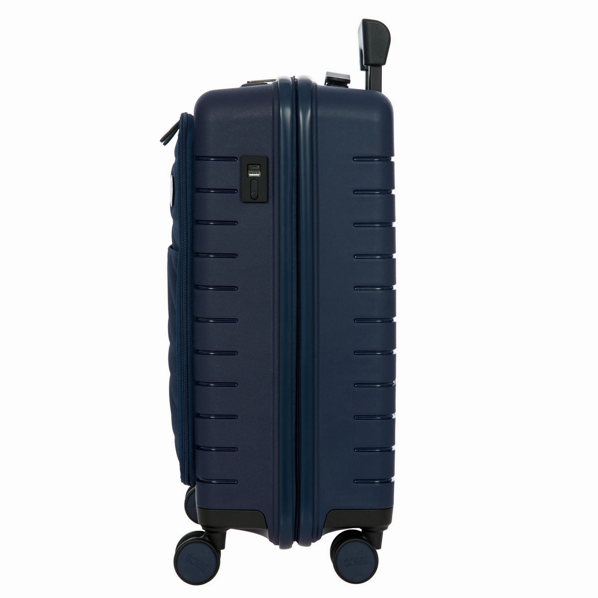Bric's B Y Ulisse Expandable Spinner with Pocket - 21" Ocean Blue