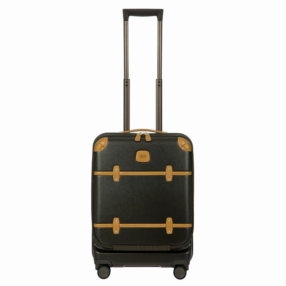 Bric's Bellagio 2.0 21" Trunk w/Pocket 4-Wheel Carry-On Luggage