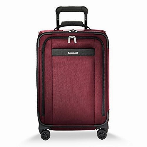 Briggs & Riley Transcend Tall Carry-On Expandable Spinner, Merlot