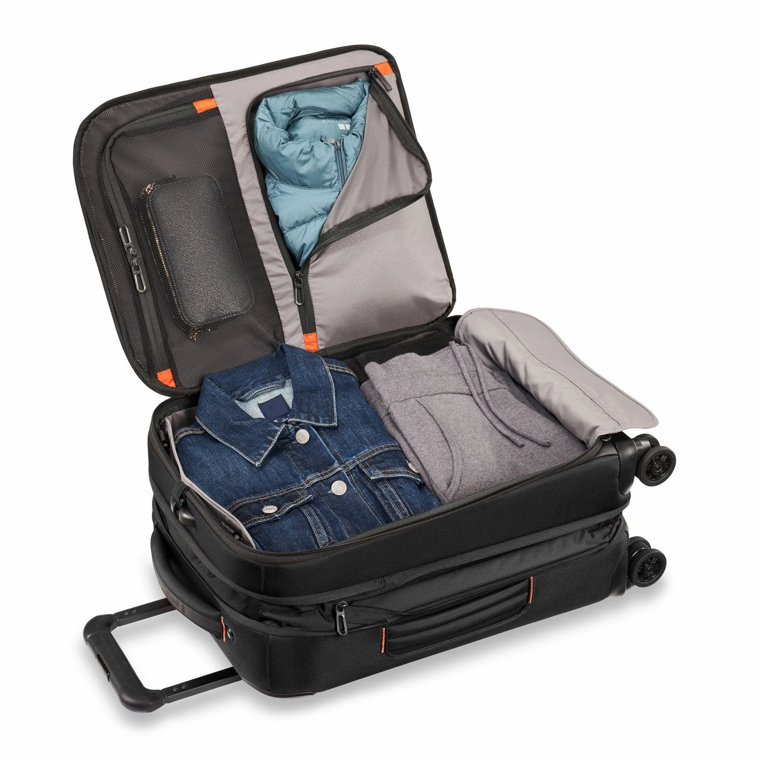 Briggs & Riley ZDX International Carry-on Expandable Spinner Black