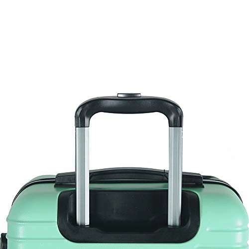 Brio Luggage Eco Light 3 Piece Hardside Spinner Luggage Set (Light Blue)