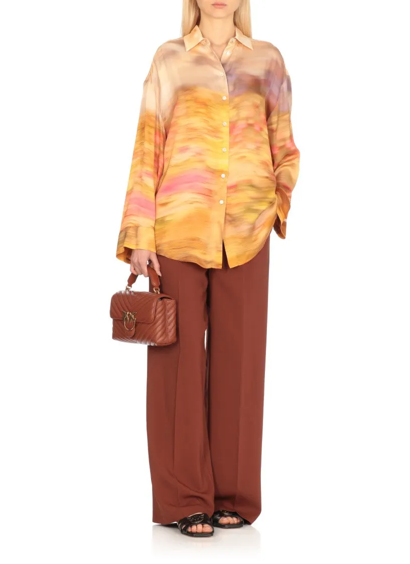 Brown Lady Love Puff Mini Bag