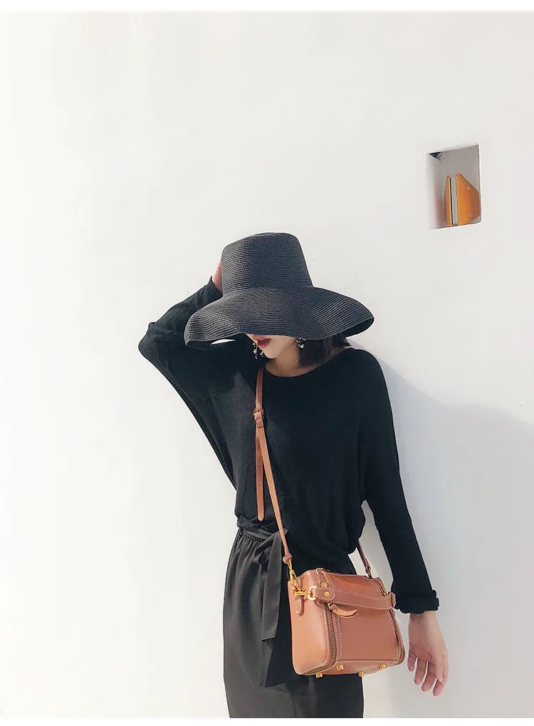 Brown LEATHER Stylish WOMEN Handbag Purse SHOULDER BAG Purse FOR WOMEN
