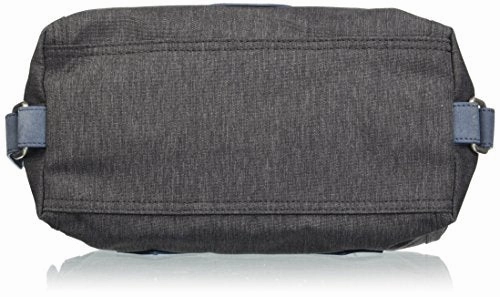Budweiser by Buxton Men's Urban West Top Zip Travel Kit Accessory, black/blue, N/A
