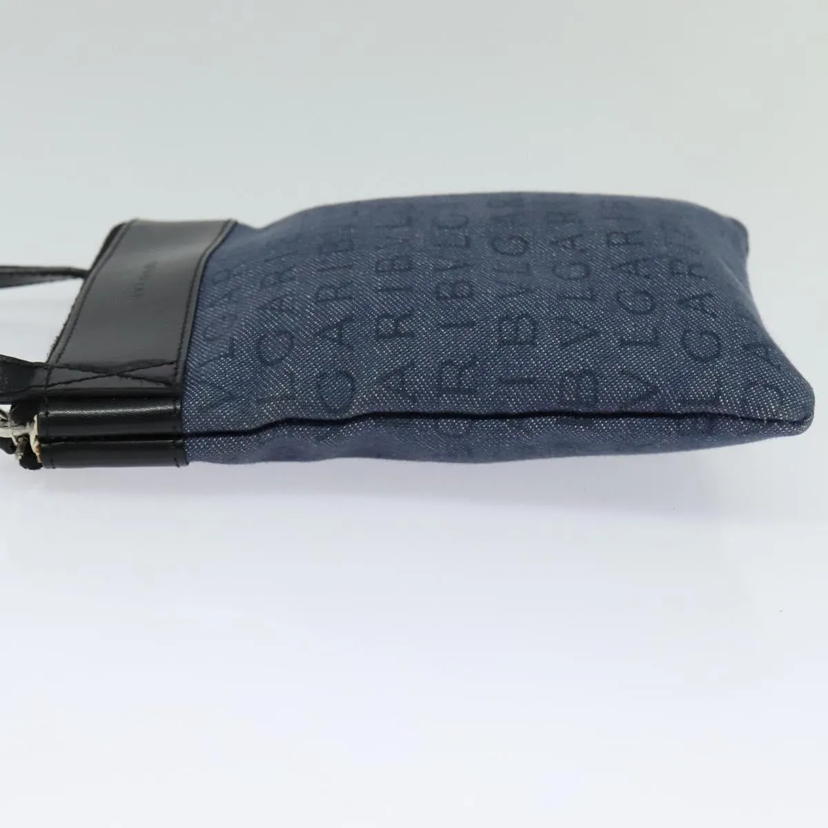 Bulgari Logo Mania  - Jeans Shoulder Bag (Pre-Owned)