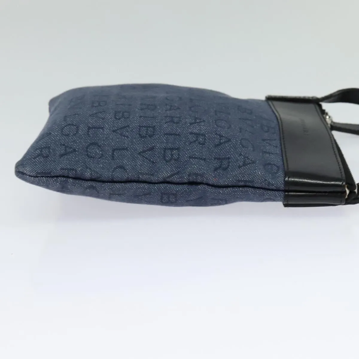Bulgari Logo Mania  - Jeans Shoulder Bag (Pre-Owned)