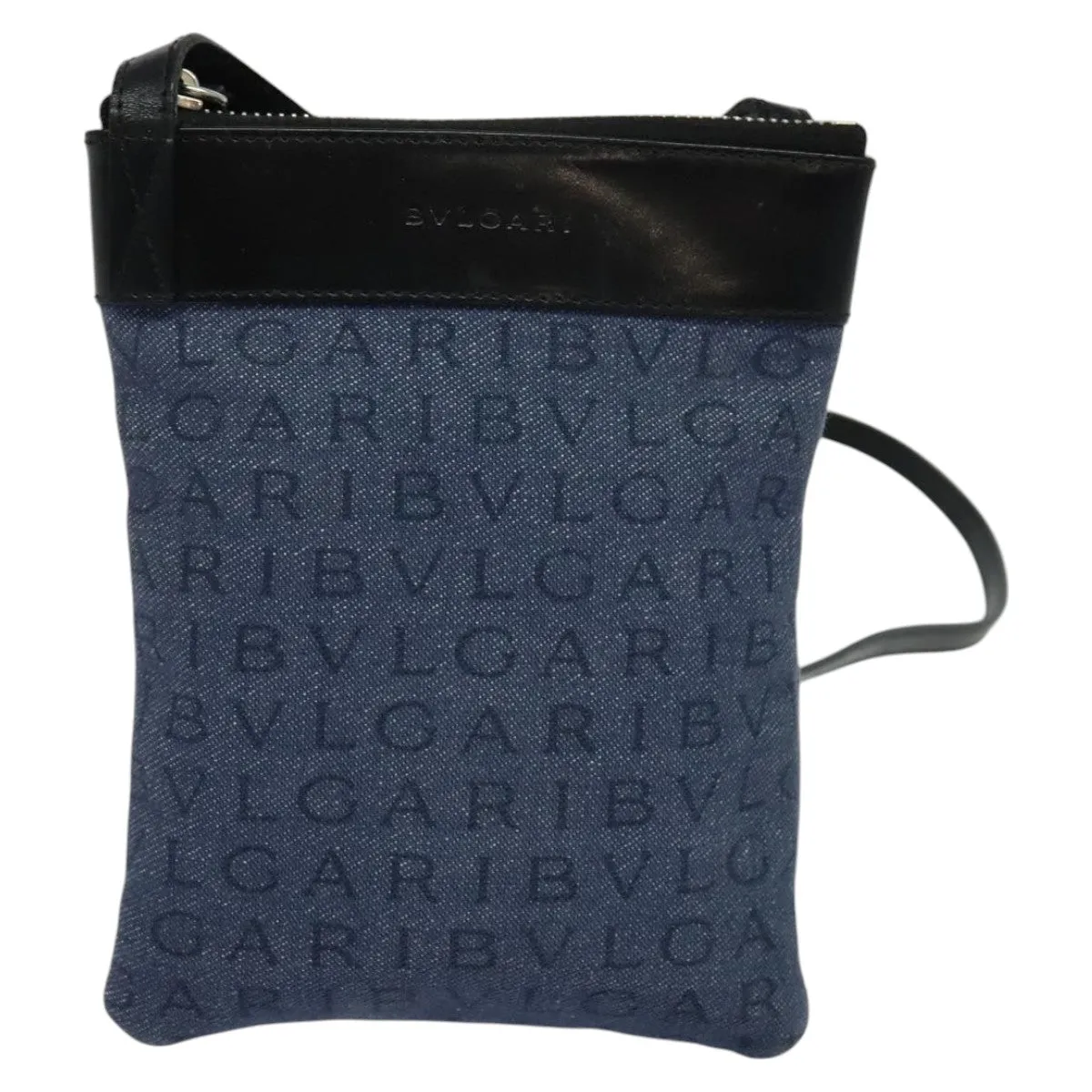 Bulgari Logo Mania  - Jeans Shoulder Bag (Pre-Owned)