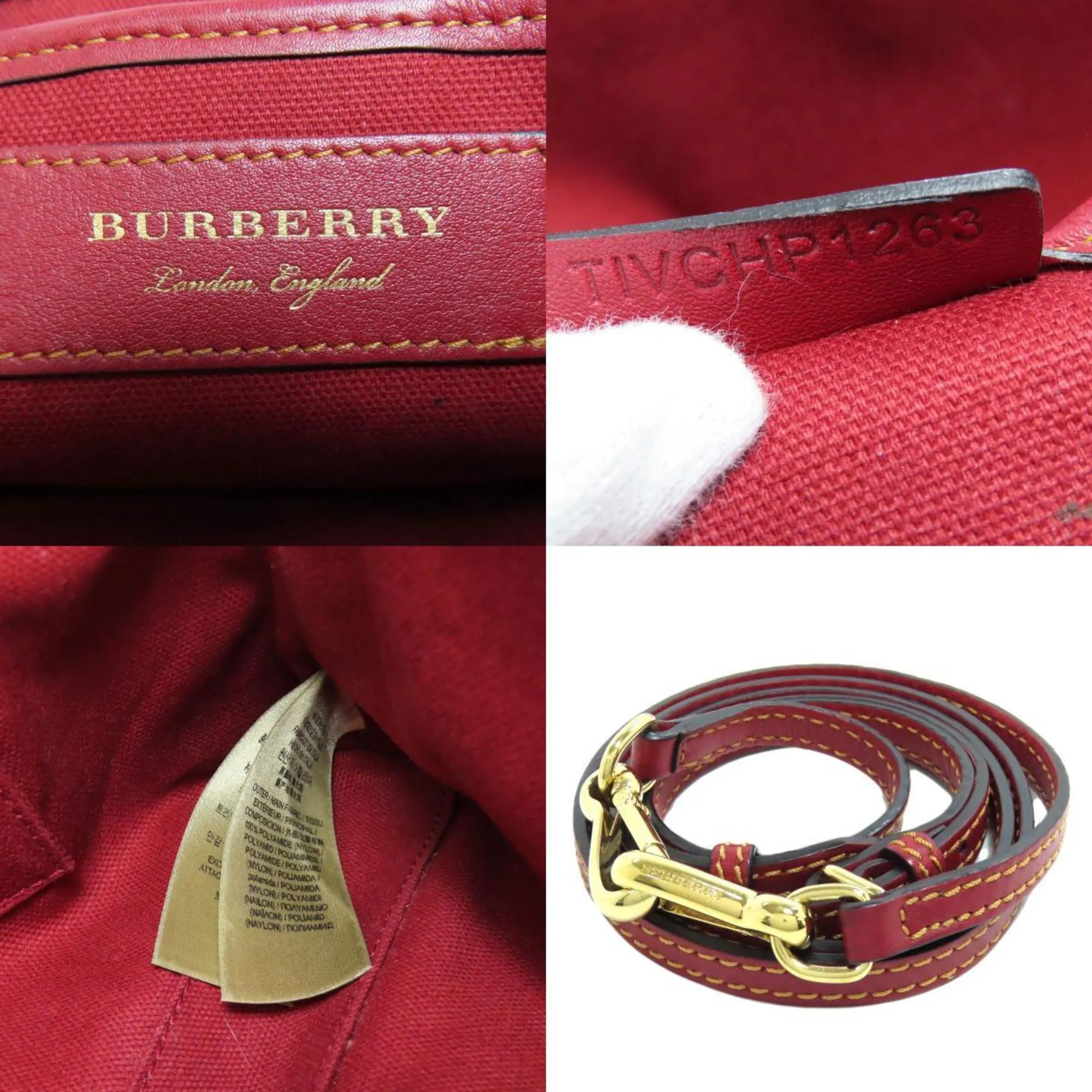 Burberry  Canvas Shoulder Bag (Pre-Owned)